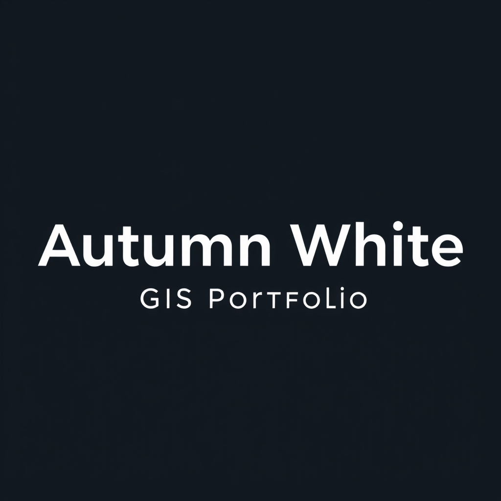 Autumn White | GIS Portfolio